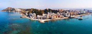 Learn about the length of the Albanian coastline on the Adriatic Sea, known for its stunning beaches, tranquil lagoons, and picturesque towns.