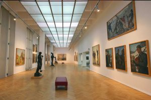 The National Gallery of Arts, established in 1954, houses over 4,600 artworks by more than 600 Albanian artists.